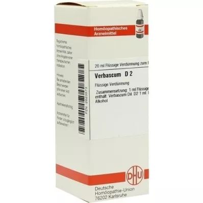 VERBASCUM D 2 Laimennus, 20 ml