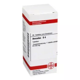 AESCULUS D 4 tablettia, 80 kpl