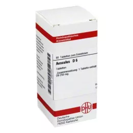 AESCULUS D 6 tablettia, 80 kpl