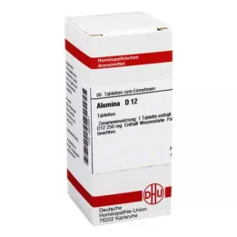 ALUMINA D 12 tablettia, 80 kpl