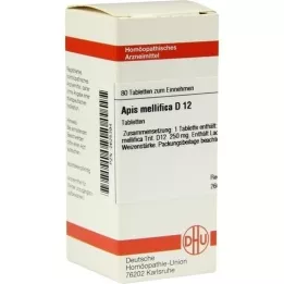 APIS MELLIFICA D 12 tablettia, 80 kpl