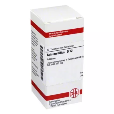 APIS MELLIFICA D 12 tablettia, 80 kpl