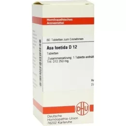 ASA FOETIDA D 12 tablettia, 80 kpl