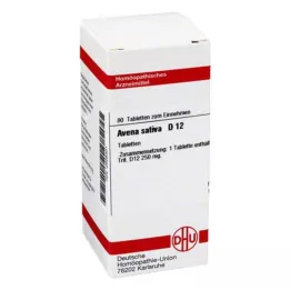 AVENA SATIVA D 12 tablettia, 80 kpl