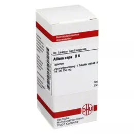 ALLIUM CEPA D 6 tablettia, 80 kpl