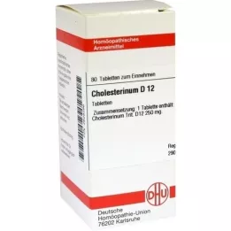 CHOLESTERINUM D 12 tablettia, 80 kpl