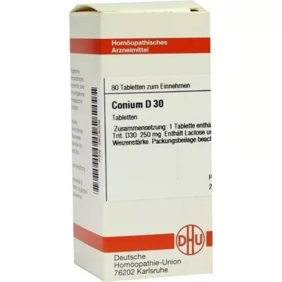 CONIUM D 30 tablettia, 80 kpl