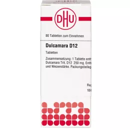 DULCAMARA D 12 tablettia, 80 kpl