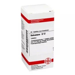 DULCAMARA D 12 tablettia, 80 kpl