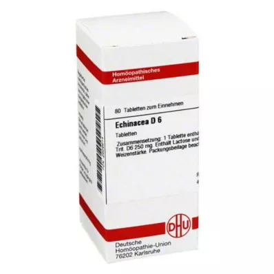 ECHINACEA HAB D 6 tablettia, 80 kpl
