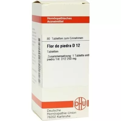 FLOR DE PIEDRA D 12 tablettia, 80 kpl