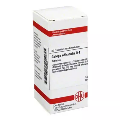 GALEGA officinalis D 4 tablettia, 80 kpl