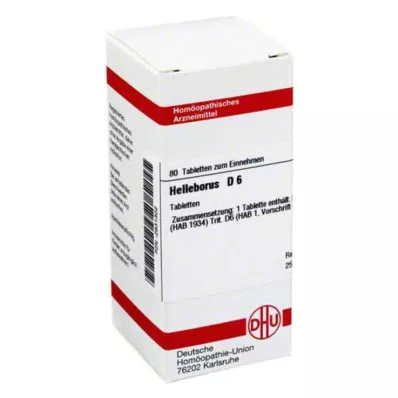 HELLEBORUS D 6 tablettia, 80 kpl