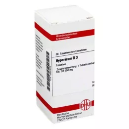 HYPERICUM D 3 tablettia, 80 kpl