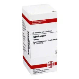 HYPERICUM D 4 tablettia, 80 kpl