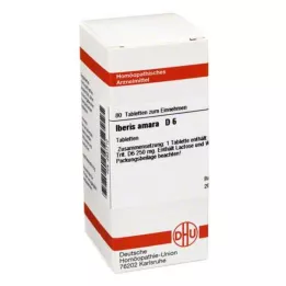 IBERIS AMARA D 6 tablettia, 80 kpl