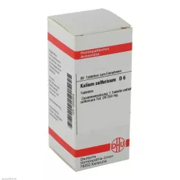 KALIUM SULFURICUM D 6 tablettia, 80 kpl