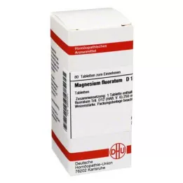 MAGNESIUM FLUORATUM D 12 tablettia, 80 kpl