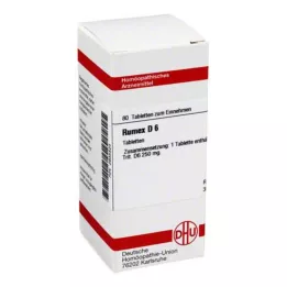 RUMEX D 6 tablettia, 80 kpl