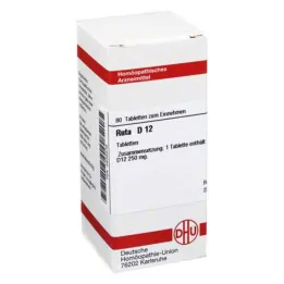 RUTA D 12 tablettia, 80 kpl