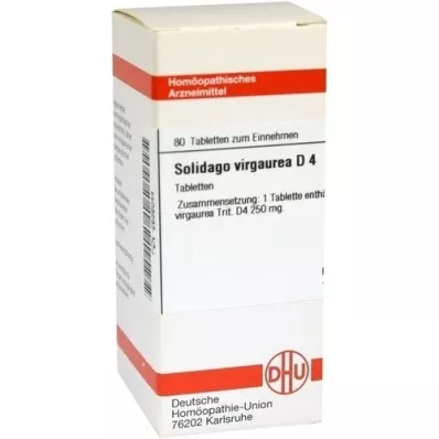 SOLIDAGO VIRGAUREA D 4 tablettia, 80 kpl