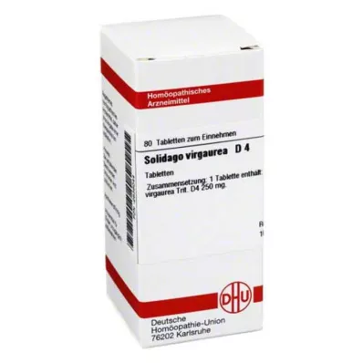 SOLIDAGO VIRGAUREA D 4 tablettia, 80 kpl