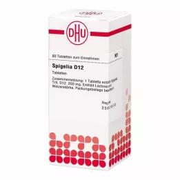SPIGELIA D 12 tablettia, 80 kpl