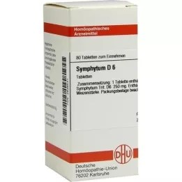 SYMPHYTUM D 6 tablettia, 80 kpl