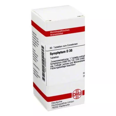 SYMPHYTUM D 30 tablettia, 80 kpl