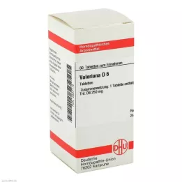 VALERIANA D 6 tablettia, 80 kpl