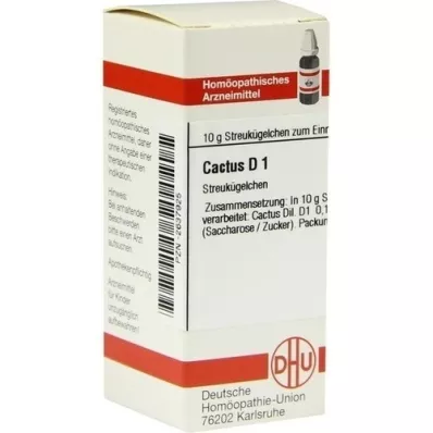 CACTUS D 1 -pallot, 10 g