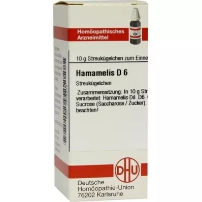 HAMAMELIS D 6 palloa, 10 g