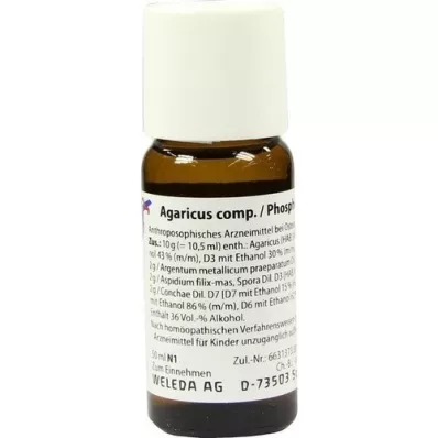 AGARICUS COMP./Fosforin seos, 50 ml