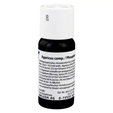 AGARICUS COMP./Fosforin seos, 50 ml AGARICUS COMP./Fosforin seos, 50 ml