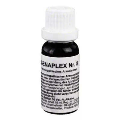 REGENAPLEX No.8 tippoja, 15 ml