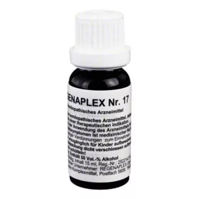 REGENAPLEX N:o 17 tippaa, 15 ml REGENAPLEX N:o 17 tippaa, 15 ml