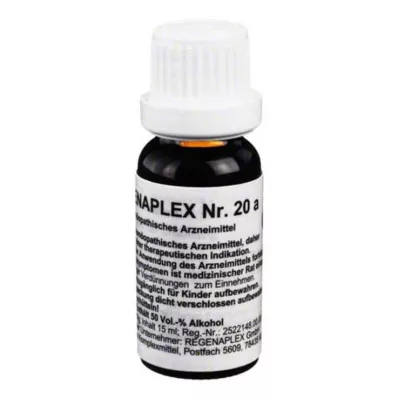 REGENAPLEX nro 20 a tippaa, 15 ml