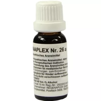 REGENAPLEX N:o 26 a tippaa, 15 ml