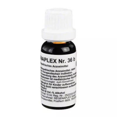 REGENAPLEX N:o 36 b tippaa, 15 ml