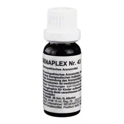 REGENAPLEX nro 43 tippaa, 15 ml