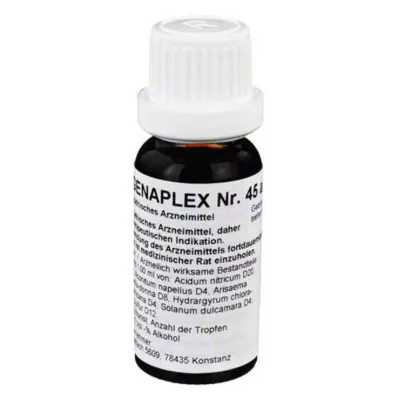 REGENAPLEX nro 45 a tippaa, 15 ml