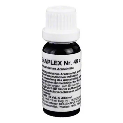 REGENAPLEX nro 49 c tippaa, 15 ml