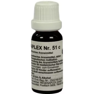 REGENAPLEX N:o 51 c tippaa, 15 ml