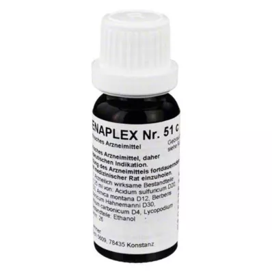 REGENAPLEX N:o 51 c tippaa, 15 ml REGENAPLEX N:o 51 c tippaa, 15 ml
