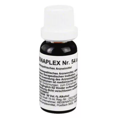 REGENAPLEX N:o 54 a tippaa, 15 ml