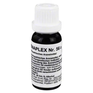 REGENAPLEX N:o 56 a tippaa, 15 ml REGENAPLEX N:o 56 a tippaa, 15 ml