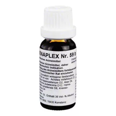 REGENAPLEX N:o 59 b tippaa, 15 ml