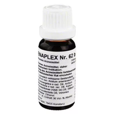 REGENAPLEX N:o 62 b tippaa, 15 ml REGENAPLEX N:o 62 b tippaa, 15 ml