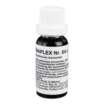 REGENAPLEX N:o 64 a tippaa, 15 ml