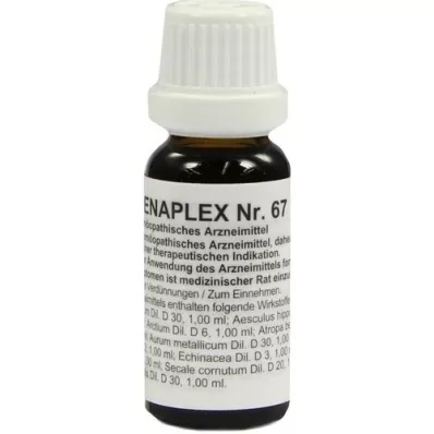 REGENAPLEX N:o 67 tippaa, 15 ml